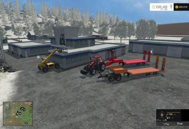 Black Muller low loader v1.0