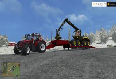 Black Muller low loader v1.0