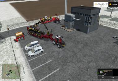 Black Muller low loader v1.0