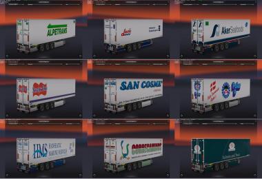 Chereau Technogam Trailer Skinpack vol.5