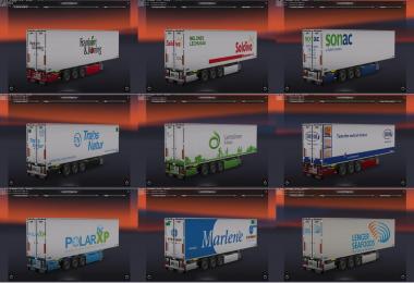 Chereau Technogam Trailer Skinpack vol.6