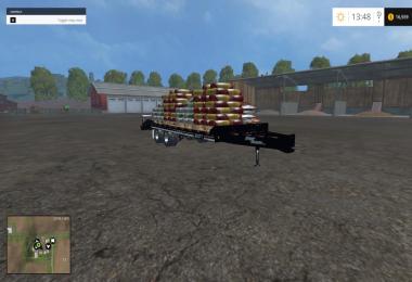 Eager Beaver 20XPT Trailer with seed and fertilizer