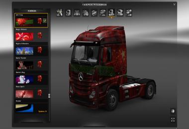 Mercedes Actros MP4 v2.0.0 + Skin Pack Rebuild v1.15