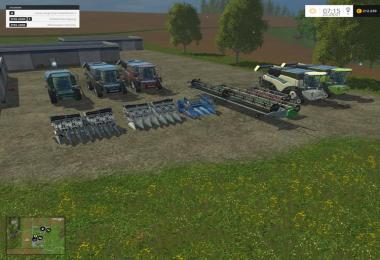 New Holland Drescher Pack v1.0 Farbbar