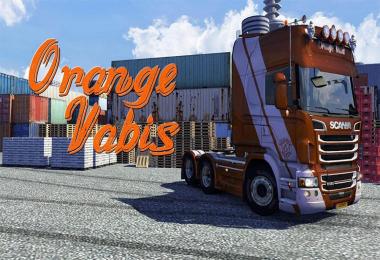 OrangeVabis Skin for Scania R & Streamline