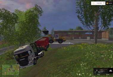Scania R730 forest and trailer v1.2