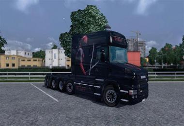 Scania T Deadpool skin