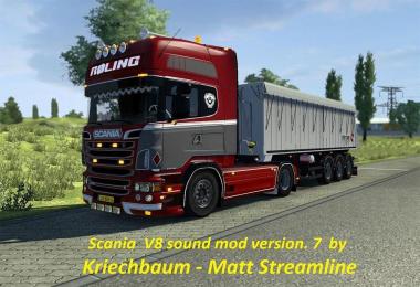 Scania V8 sound mod v7