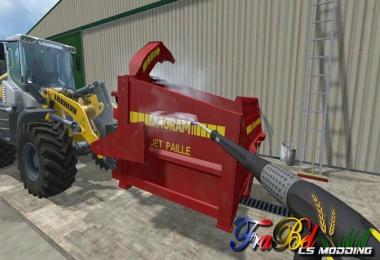 Straw blower Agram jet paille v2.0