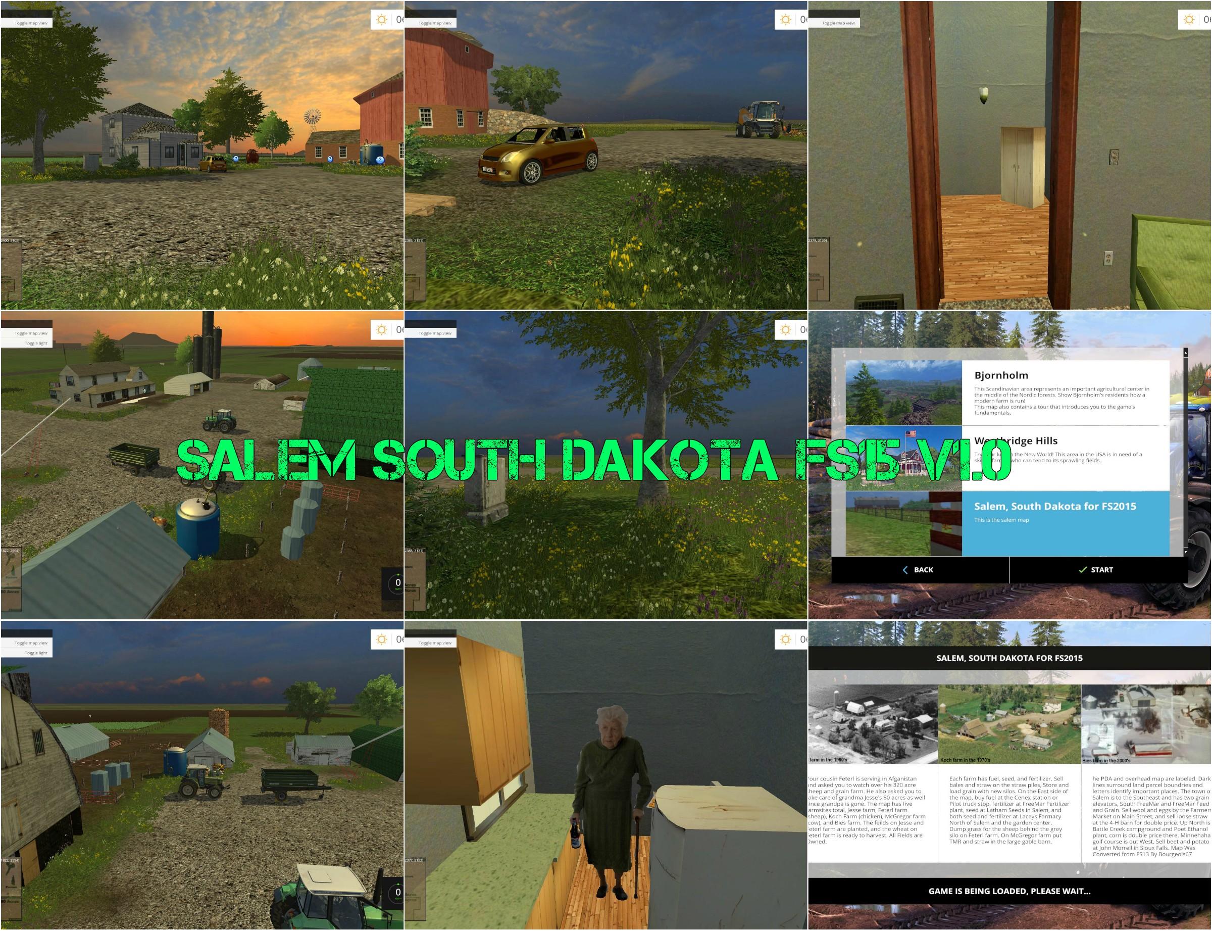 Salem South Dakota FS15 V1.0 Modhub.us