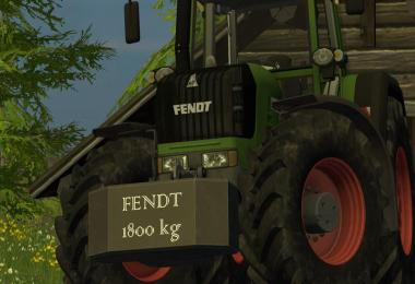 1800Kg Fendt Weight v1.0