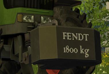1800Kg Fendt Weight v1.0