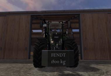 1800Kg Fendt Weight v1.0