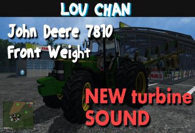 John Deere 7180 FW REAL TURBINE SOUND v1.1