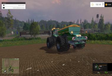 Amazone SGB8200 Twin Wheels v1.0