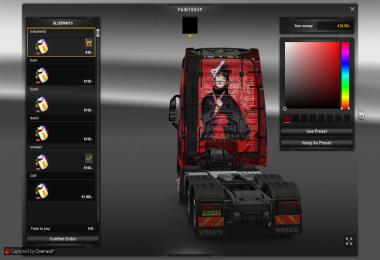 BabyMetal truck skin