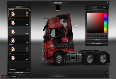 BabyMetal truck skin