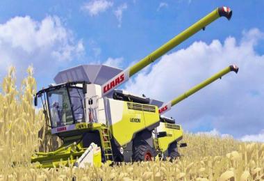 Claas Lexion 780 Full + Washable