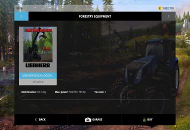 FDR Liebherr Black Logging Edition v4.0