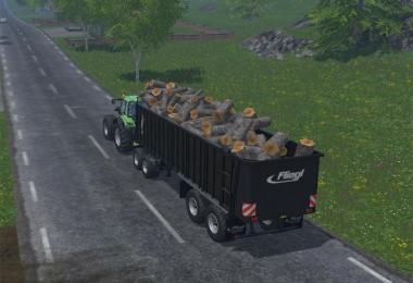 Fliegl Wood Trailers v1.0