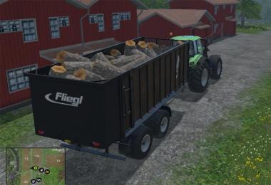 Fliegl Wood Trailers v1.0
