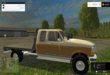 Ford F250 flatbed