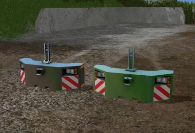 Jacobsens 2.5 ton Front Weights