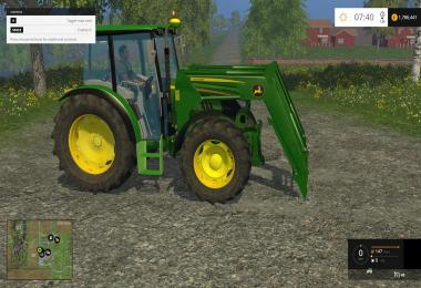 JOHN DEERE 6110RC FULL 