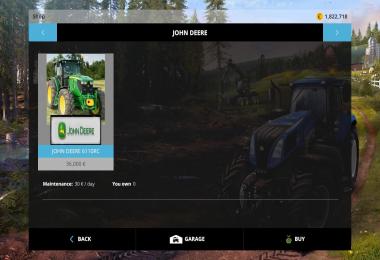 JOHN DEERE 6110RC FULL 