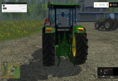 JOHN DEERE 6110RC FULL 