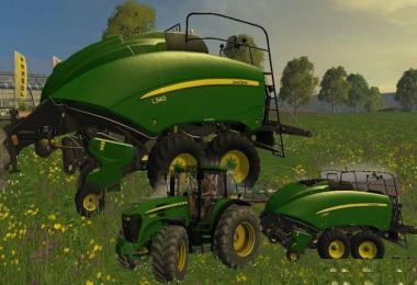 JOHN DEERE L340 SQUARE BALER PACK v1