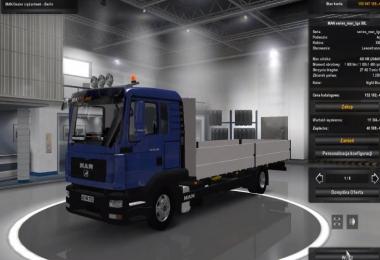 MAN TGL 12.240 & trailer V1