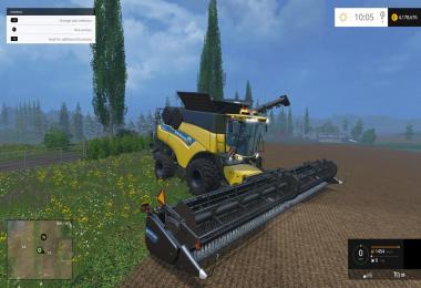 New Holland CR1090 Dynamic Front Single Wide Wheels V1.0