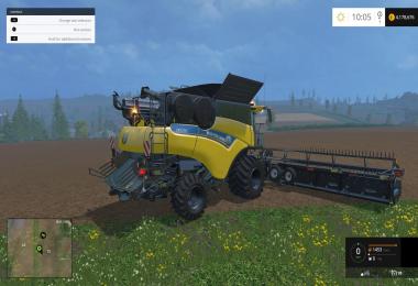 New Holland CR1090 Dynamic Front Single Wide Wheels V1.0