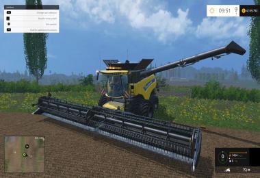 New Holland CR1090 Dynamic Front Twin Wheels V1.0