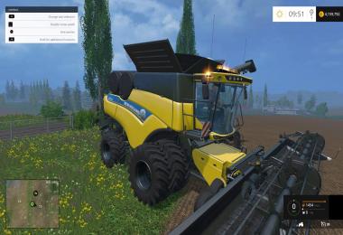 New Holland CR1090 Dynamic Front Twin Wheels V1.0
