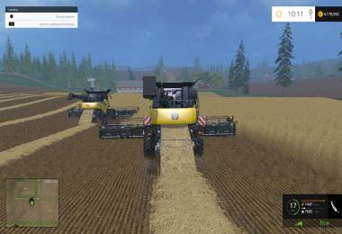 New Holland CR1090 Dynamic Front Twin Wheels V1.0
