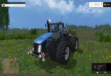 New Holland T9560 With Dynamic Twin Wheels v1.0
