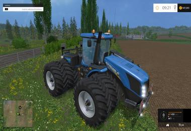 New Holland T9560 With Dynamic Twin Wheels v1.0