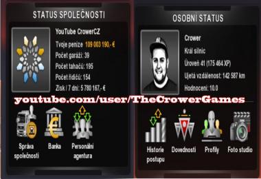 Save Game By CrowerCZ (195 Trucks, 109 milion €)