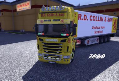 Scania R-D.R.Collin & Son skin