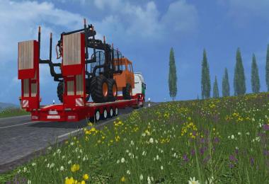 Scania R560 + Goldhofer Stobart Transport