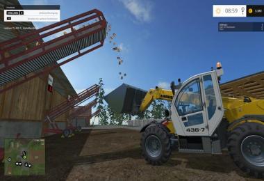 Telescopic loader bucket v1.0 multi fruit