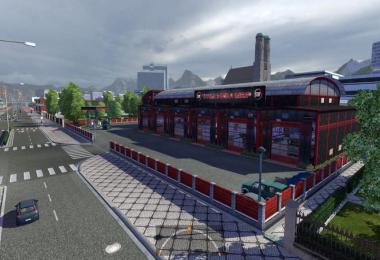 TruckSim Map garage v1.5