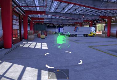 TruckSim Map garage v1.5