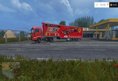 SKINS TRAILER - FERRARI F1/BANCO SANTANDER  FINAL