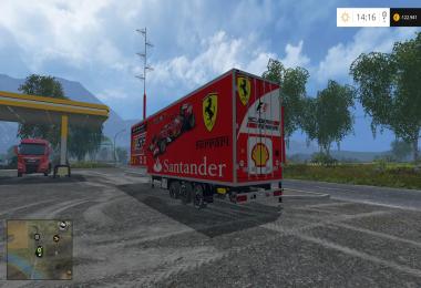 SKINS TRAILER - FERRARI F1/BANCO SANTANDER  FINAL