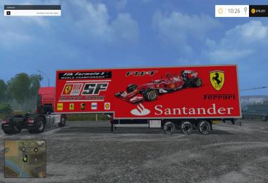 SKINS TRAILER - FERRARI F1/BANCO SANTANDER  FINAL