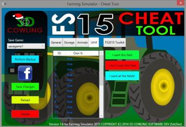 Farming Simulator 2015 Cheat Tool Repaired! V2.3.5