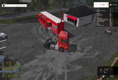 SKINS TRAILER - FERRARI F1/BANCO SANTANDER FINAL-  IMPROVED